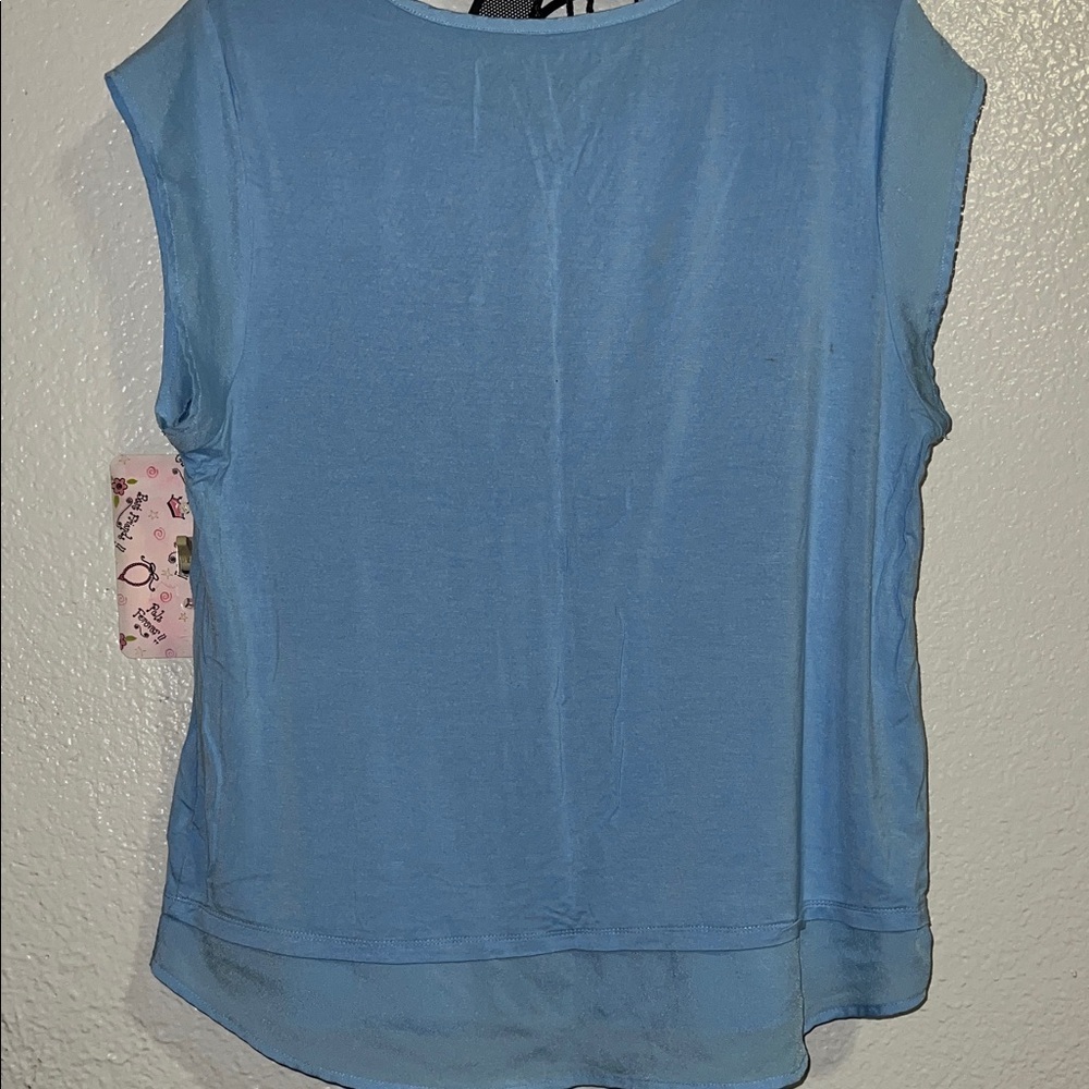 Calvin Klein Light Blue Blouse - Picture 8 of 8
